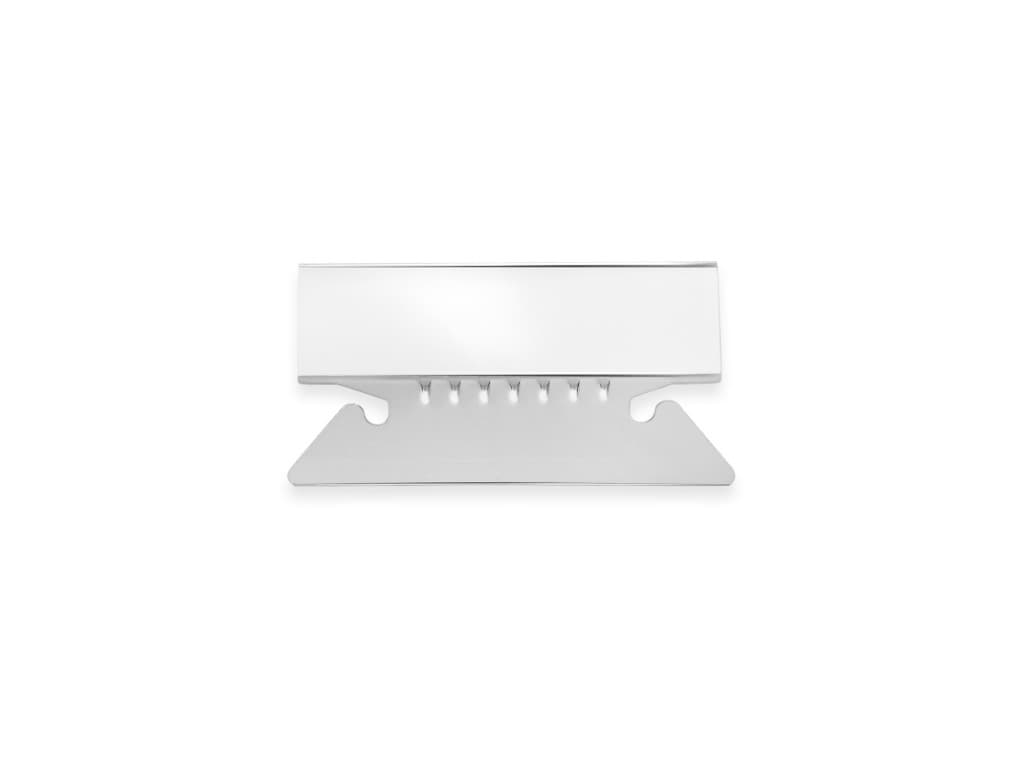 Onglet flexible transparent de 2 pouces pour dossier suspendu